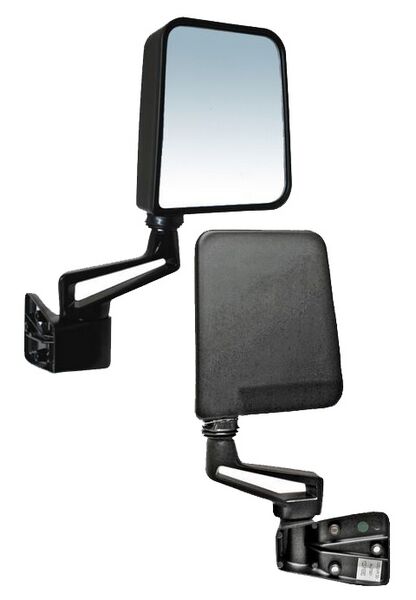 ESPEJO WRANGLER 87-02 S/CONT NEGRO CCC DER