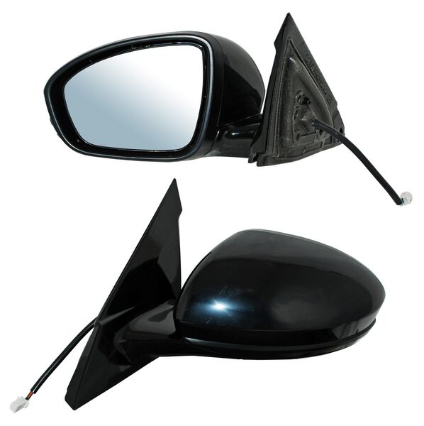 ESPEJO ALTIMA 19-24 ELECT P/PINT BASE NEGRA C/DIRECC C/DESEMP IZQ