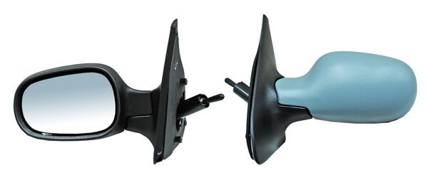 ESPEJO PLATINA / CLIO 02-10 C/CONT MAN P/PINT BBB3 IZQ