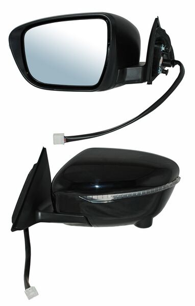 ESPEJO XTRAIL 15-22 ELECT P/PINT C/DIRECC C/CAMARA C/DESEMP 11 PINES IZQ