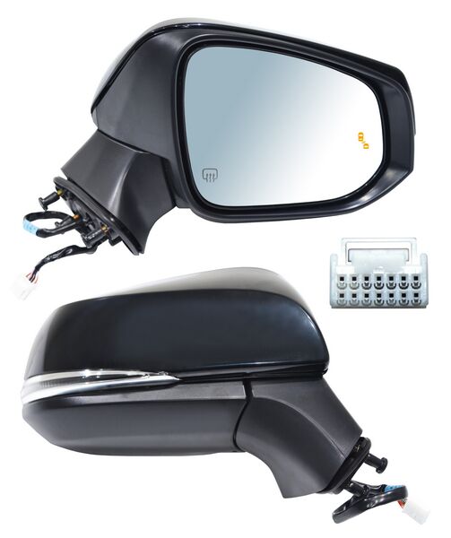 ESPEJO COROLLA CROOS 22-25 ELECT P/PINT C/DIRECC C/SENSOR PUNTO CIEGO C/DESEMP 8 PINES DER 2580.09