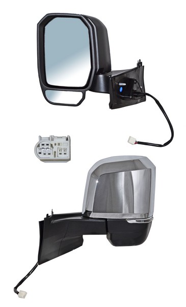 ESPEJO HIACE 20-24 ELECT CROM C/DIRECC AUTOABATIBLE 7 PINES IZQ