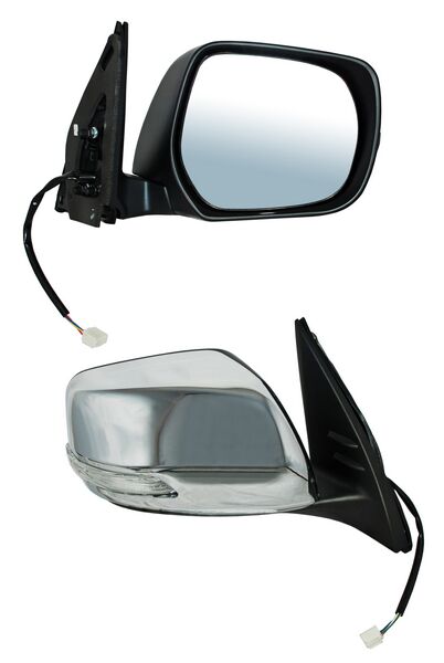 ESPEJO LAND CRUSIER 16-19 ELECT CROM C/DIRECC AUTOABATIBLE C/DESEMP MTP 9 PINES DER