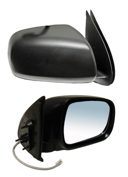 ESPEJO HILUX 05-11 ELECT NEGRO LISO 3 PINES DER