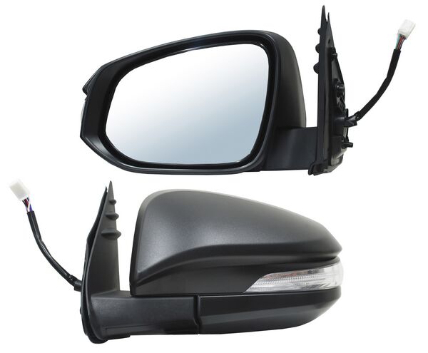 ESPEJO HILUX 16-25 ELECT NEGRO C/DIRECC ABATIBLE 7 PINES IZQ 28611 1280.10