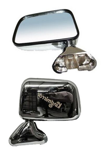 ESPEJO TOYOTA PU 89-95 S/CONT CROM IZQ
