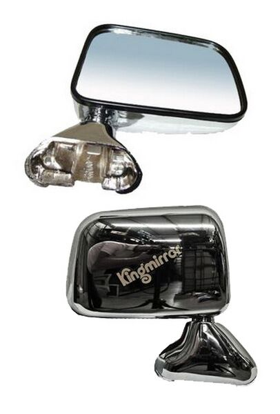 ESPEJO TOYOTA PU 89-95 S/CONT CROM DER