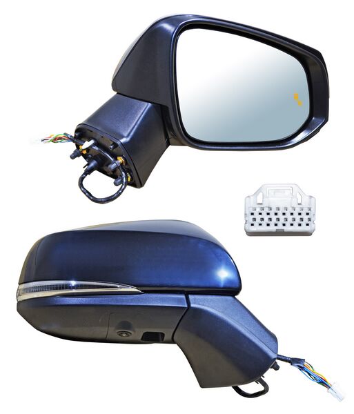 ESPEJO RAV4 19-24 ELECT P/PINT C/DESEMP C/DIRECC C/LUZ INF C/SENS PUNTO CIEGO C/CAMARA 14 PINES DER