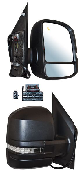 ESPEJO CRAFTER 19-24 ELECT C/DIRECC C/DESEMP C/SENSOR PUNTO CIEGO DER