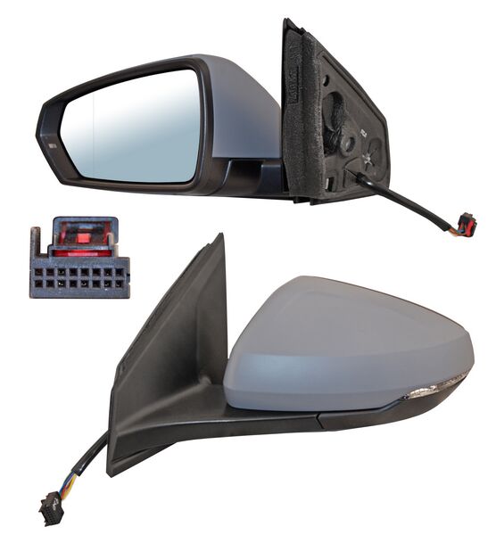 ESPEJO VIRTUS 20-22 ELECT P/PINT C/DIRECC C/DESEMP 6 PINES IZQ