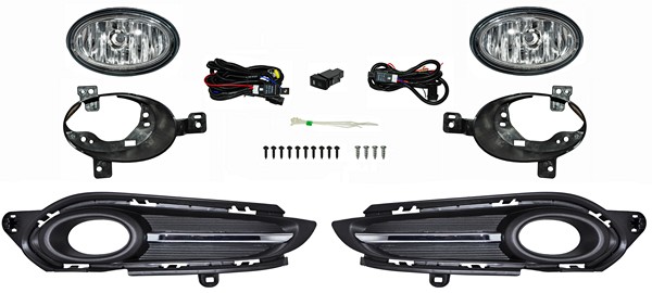 FARO NIEBLA HRV 16-18 C/PARRILLA FILO CROM JGO 352