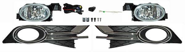 FARO NIEBLA ODYSSEY 14-16 C/PARRILLA FILO CROM JGO 352