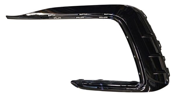 MOLDURA DEFENSA DEL TIGUAN 22-24 NEGRA S/MOLD CROM IZQ