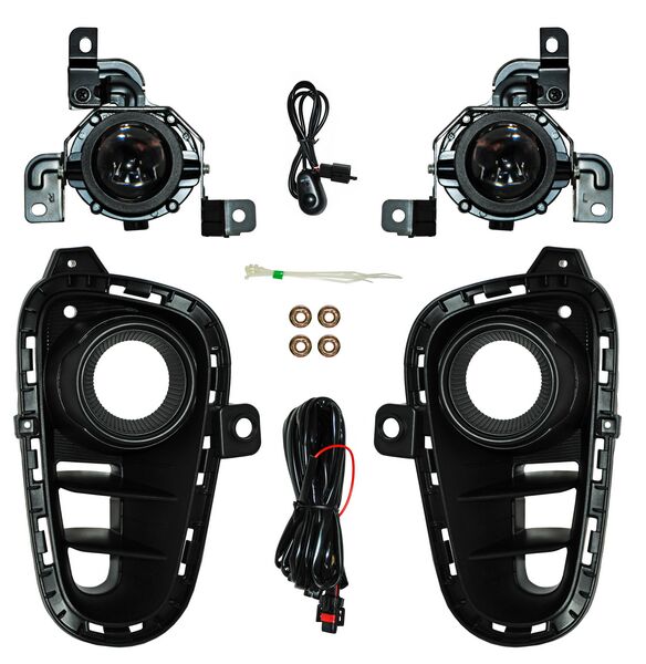 FARO NIEBLA KIA RIO 18-20 C/PARRILLA JGO 352