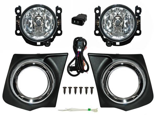 FARO NIEBLA MITSUBISHI PU L200 16-20 C/PARRILLA FILO CENT CROM JGO 352 28702 580.08