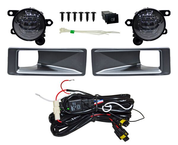 FARO NIEBLA MITSUBISHI PU L200 25 LEDS C/PARR JGO 352