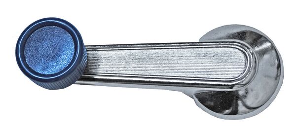 MANIJA ELEV CRISTAL NISSAN PU 720 81-93 METAL AZUL