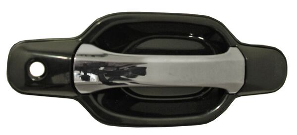 MANIJA EXT COLORADO 04-12/ CANYON 04-12 NEGRA/ CROMO C/HOYO P/LLAVE DEL PLASTICO DER BBB.36