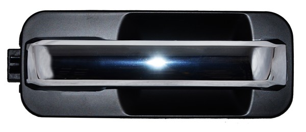 MANIJA EXT FORD PU 15-20 LOBO CROM/ NEGRA S/HOYO P/LLAVE DEL/ TRAS PLASTICO DER