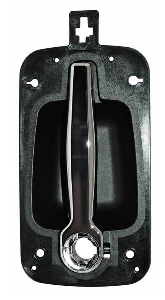 MANIJA EXT INTERNATIONAL DURASTAR 4300 08-13 CROM DEL C/HOYO P/LLAVE PLASTICO 2264 *****2 CORRUGADA DER