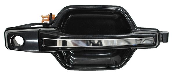 MANIJA EXT MONTERO 07-15 NEGRA/ CROMO C/HOYO P/LLAVE DEL PLASTICO *****2 DER