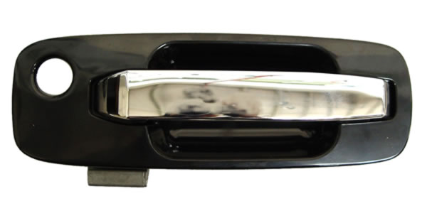 MANIJA EXT XTRAIL 02-07 CROM/ NEGRA DEL PLASTICO IZQ