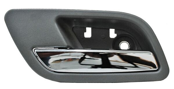 MANIJA INT CHEV PU LTZ/ SLT/ SUB/ AVALAN/ TAHOE/ YUKON/ DENALI 07-14 GRIS/ CROMO TRAS PLASTICO ***5 IZQ