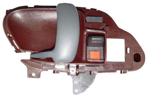 MANIJA INT CHEV PU/ SUB/ BLAZER/ YUKON/ TAHOE/ ESCALADE 95-98 ROJA PLASTICO IZQ