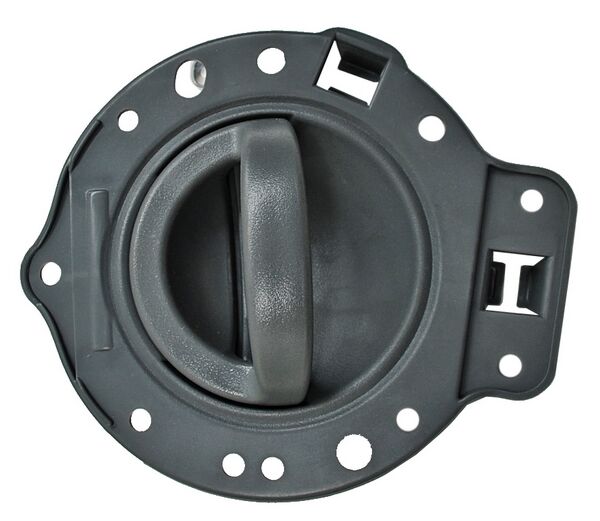 MANIJA INT COMMANDER 06-10 GRIS C/BASE TRAS PLASTICO ***3 DER