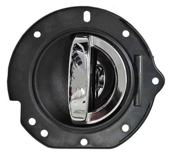 MANIJA INT LIBERTY 02-07 PLASTICO NEGRA/ CROMO C/BASE TRAS ***** IZQ