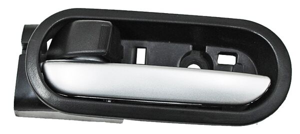 MANIJA INT MAZDA CX7 07-12 PLASTICO NEGRA/ PLATA TRAS ***** IZQ