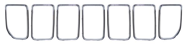 MOLDURA PARRILLA GRAND CHEROKEE 22-24 CROM 7 PZAS 288 NZL