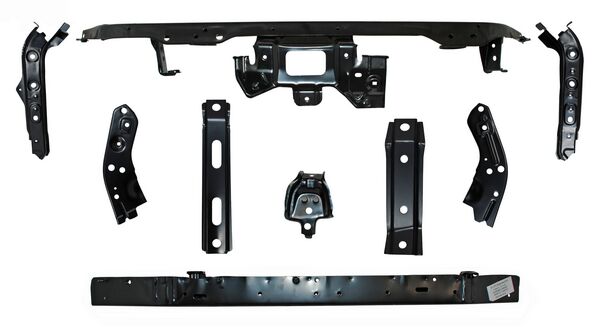 MARCO RADIADOR TIIDA 07-18 COMPLETO 9 PIEZAS 287 1180.09