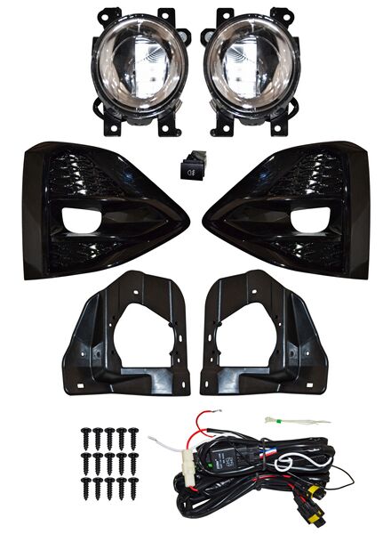 FARO NIEBLA MAXIMA 20-21 LEDS C/PARRILLA JGO 352