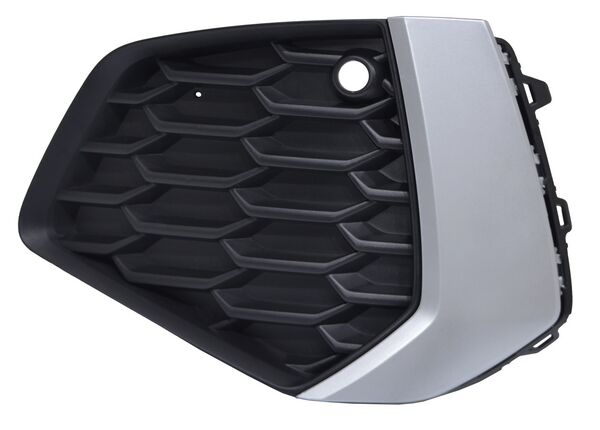 REJILLA AUDI A3 22-24 S-LINE S/FARO NIEBLA C/HOYO P/SENS FILO PLATA IZQ