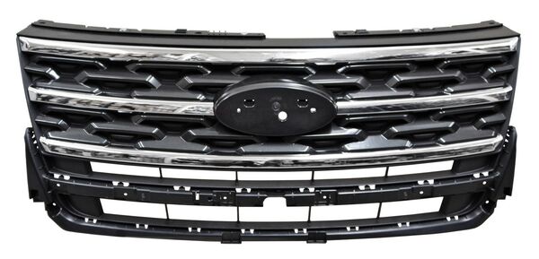 PARRILLA EXPLORER 18-19 GRIS OBSCURO C/MOLD CROM