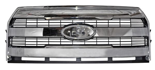 PARRILLA FORD PU 15-17 LOBO/ F150 CROMADA/NEGRA 3 LINEAS 627 NZL CMA1121.14