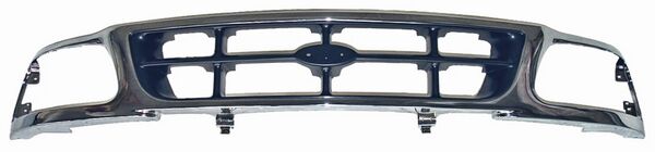 PARRILLA FORD PU 97-98 CUSTOM CROMADA