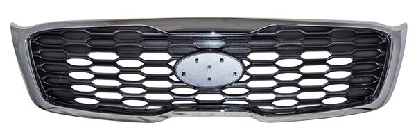 PARRILLA SORENTO 19-20 EX GRIS C/MOLD CROMADA