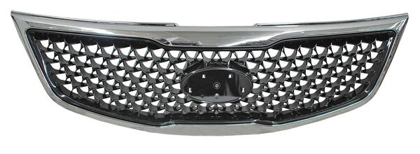 PARRILLA SPORTAGE 16/ USA 14-16 NEGRA C/ MOLD CROMADA NZL