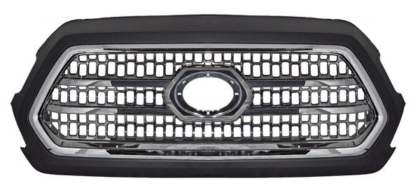 PARRILLA TACOMA 16-19 CROM HUMO FILO NEGRO