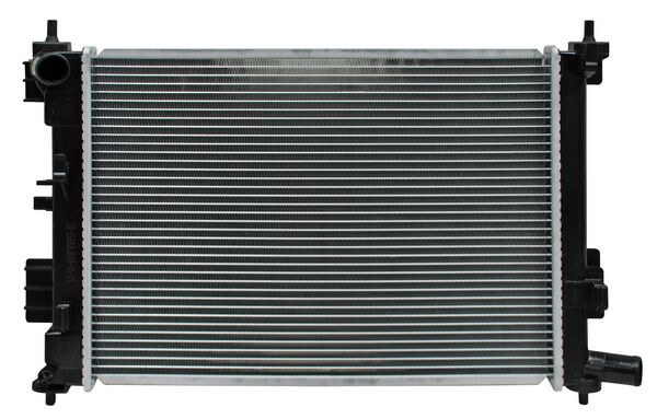 RADIADOR KIA RIO 18-23/ KIA K3 23-24/ ACCENT 18-22 STD L4 1.6L C/S AIRE 14 1/2X 19 2/3 16MM ALUMINIO SOLDADO MVP TGI NZL 28710 848.09 PPP