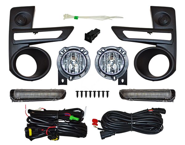 FARO NIEBLA RAIZE 22 C/PARRILLA LEDS JGO 352