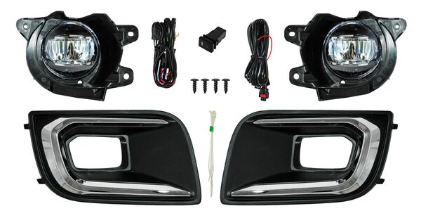 FARO NIEBLA SEQUOIA 18-19 LEDS C/BASE JGO 352